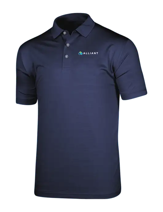 Callaway Vibrant Navy Ventilated Polo w/Alliant Logo