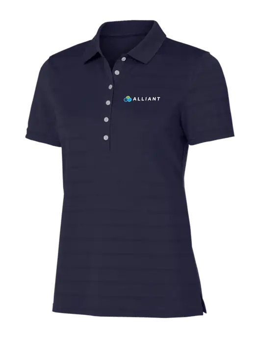 Callaway Womens Navy Ventilated Polo w/Alliant Logo