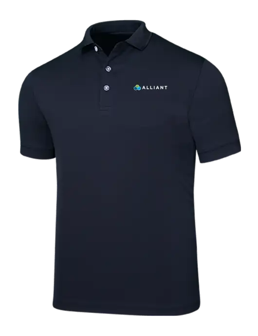 Callaway Ottoman Navy Polo w/Alliant Logo