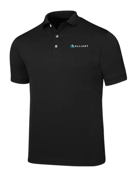 Callaway Ottoman Black Polo w/Alliant Logo