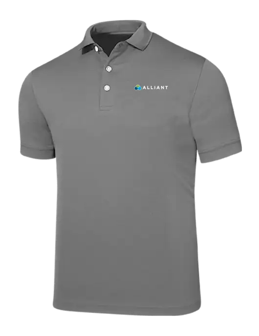 Callaway Ottoman Medium Grey Polo w/Alliant Logo