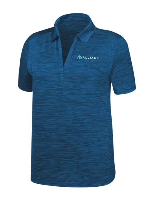 Callaway Womens Medium Slate Blue Broken Stripe w/Alliant Logo