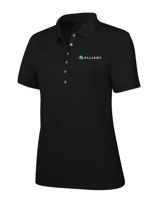 Callaway Womens Ottoman Black Polo w/Alliant Logo