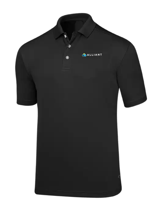 Callaway Core Black Performance Polo w/Alliant Logo