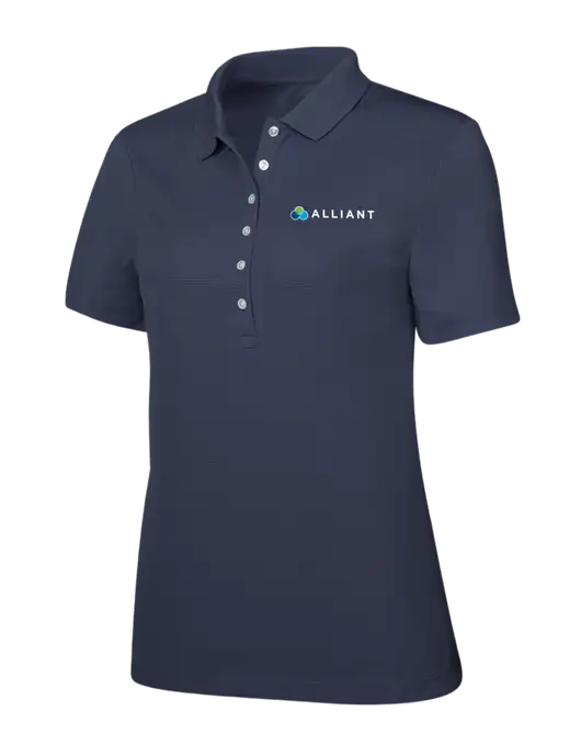 Callaway Womens Ottoman Navy Polo w/Alliant Logo
