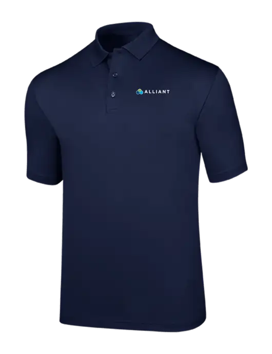 Callaway Opti-Dri Navy Chev Polo w/Alliant Logo