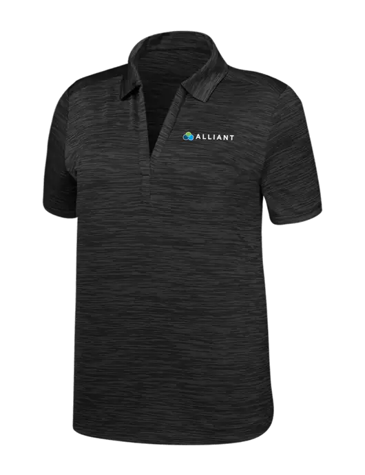 Callaway Womens Black Broken Stripe w/Alliant Logo