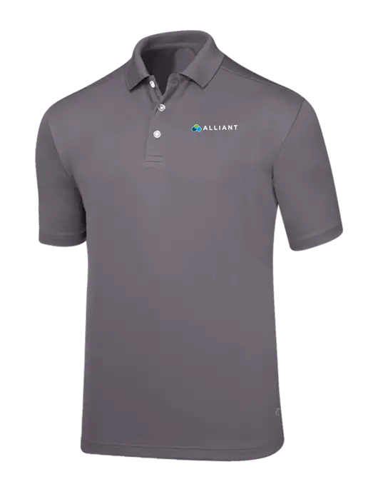 Callaway Core Medium Grey Performance Polo w/Alliant Logo