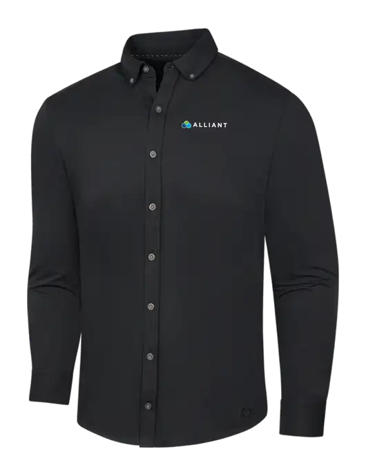 OGIO Blacktop Modern Code Stretch Button-Up Shirt w/Alliant Logo