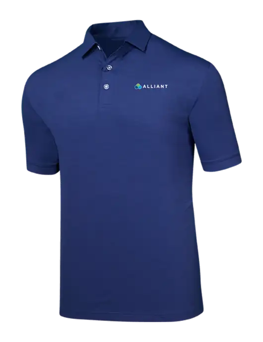 Callaway Navy Fashion Tonal Polo w/Alliant Logo