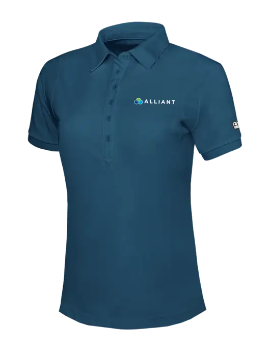 OGIO Womens Light Navy Jewel Polo w/Alliant Logo