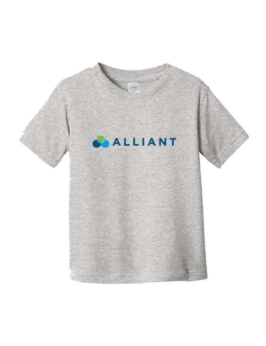 Rabbit Skins Light Grey Heather Toddler Fine Jersey Tee w/Alliant Logo