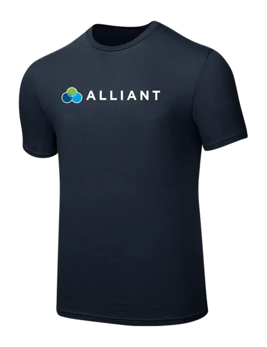 Seriously Soft Navy T-Shirt w/Alliant Logo