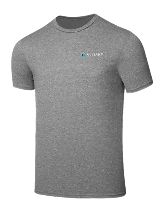 Seriously Soft Grey Frost T-Shirt w/Alliant Logo