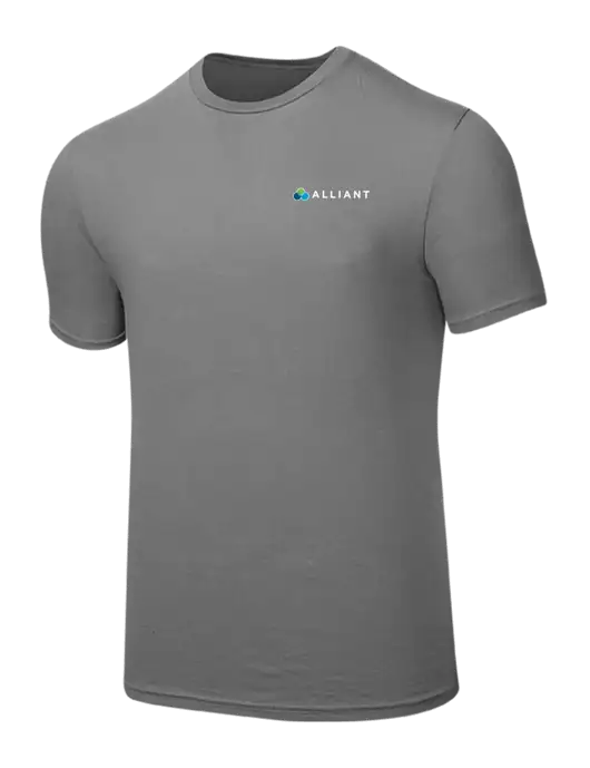 Seriously Soft Medium Grey T-Shirt w/Alliant Logo