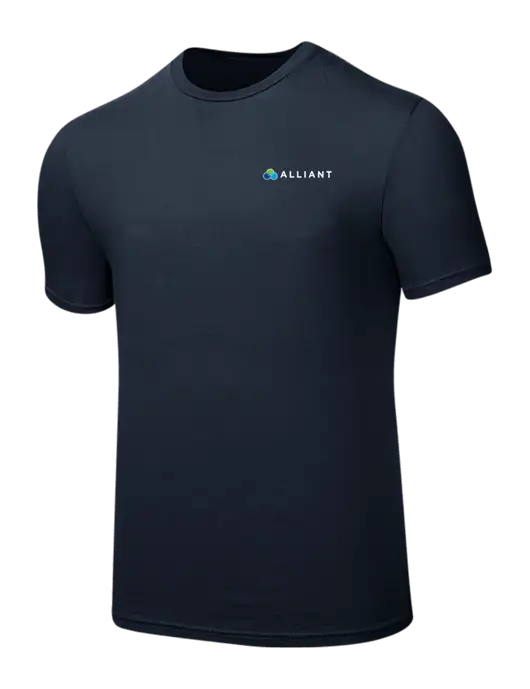 Seriously Soft Navy T-Shirt w/Alliant Logo