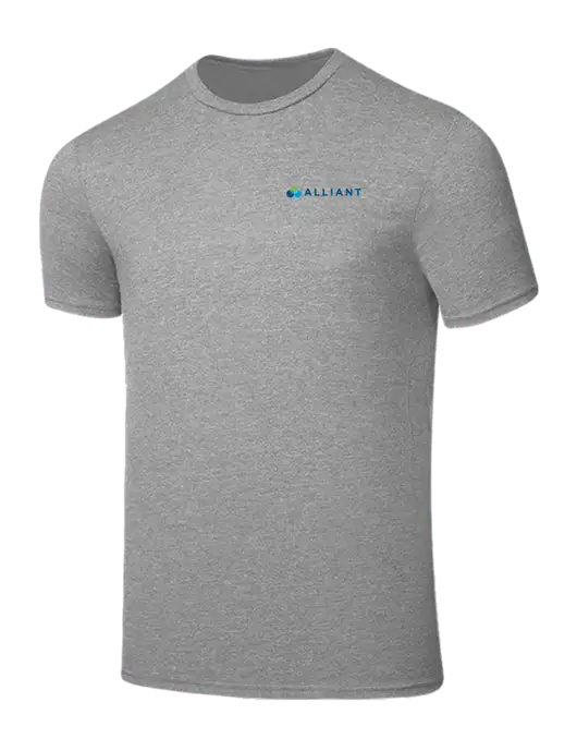Seriously Soft Light Heather Grey T-Shirt w/Alliant Logo