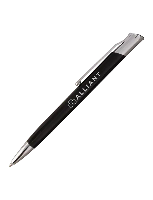 San Malo Black Pen - Black Ink w/Alliant Logo