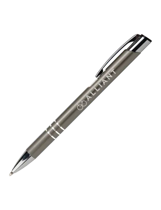 Laurent Gunmetal Pen - Black Ink w/Alliant Logo