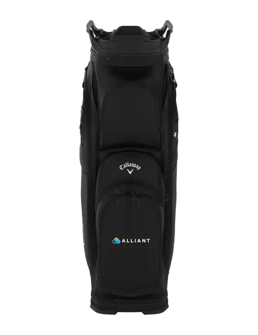 Callaway Org 14 Black Golf Bag  w/Alliant Logo