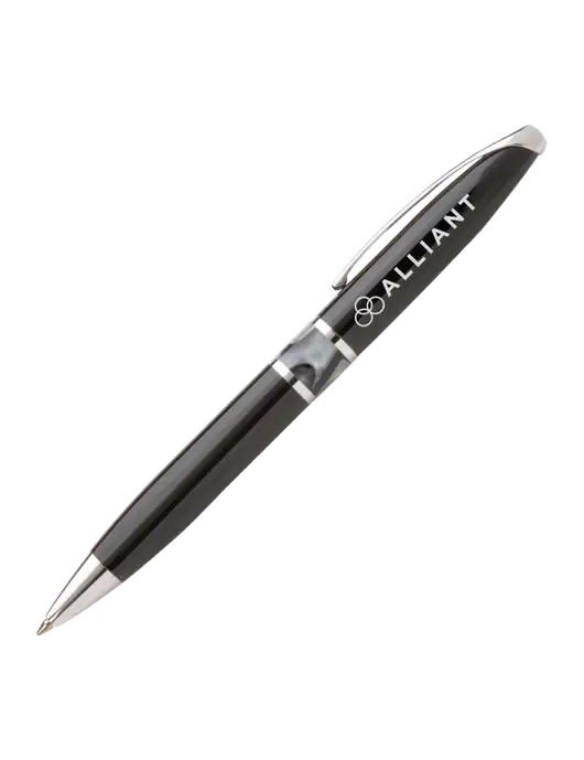 Illusion Black Pen - Black Ink w/Alliant Logo