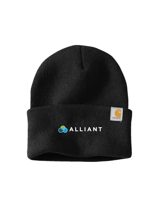 Carhartt Black Watch Cap 2.0 w/Alliant Logo