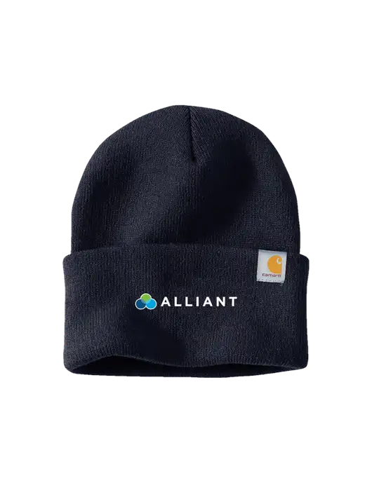 Carhartt Navy Watch Cap 2.0 w/Alliant Logo