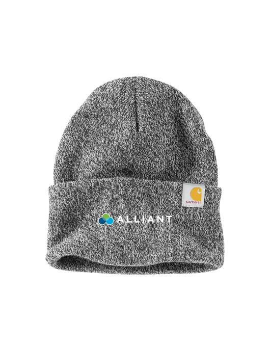 Carhartt Medium Grey Heather Watch Cap 2.0 w/Alliant Logo