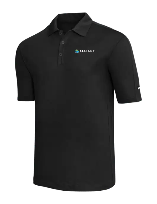 Nike Black Tech Sport Dri-FIT Polo w/Alliant Logo