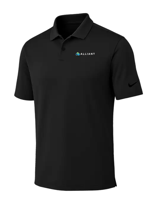 Nike Black Dri-FIT Vapor Polo w/Alliant Logo
