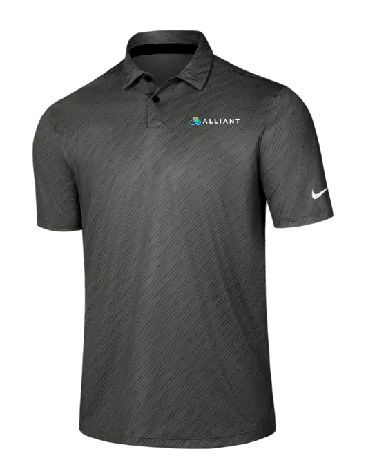 Nike Dark Grey Vapor Dash Polo w/Alliant Logo