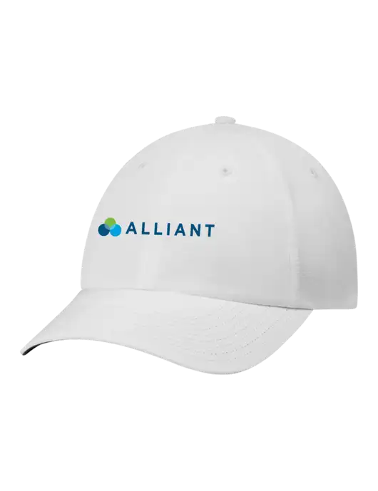 Richardson Relaxed Performance Lite White Cap w/Alliant Logo