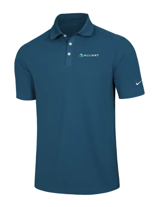 Nike Light Navy Dri-FIT Classic Polo w/Alliant Logo