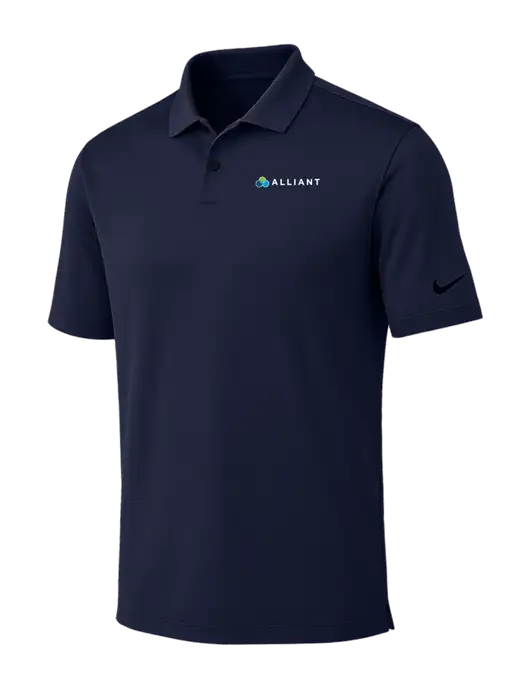 Nike Dark Navy Dri-FIT Vapor Polo w/Alliant Logo