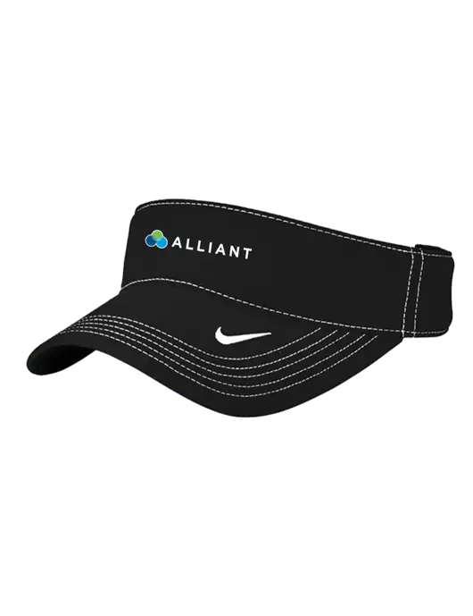 Nike Black Dri-FIT Ace Visor w/Alliant Logo