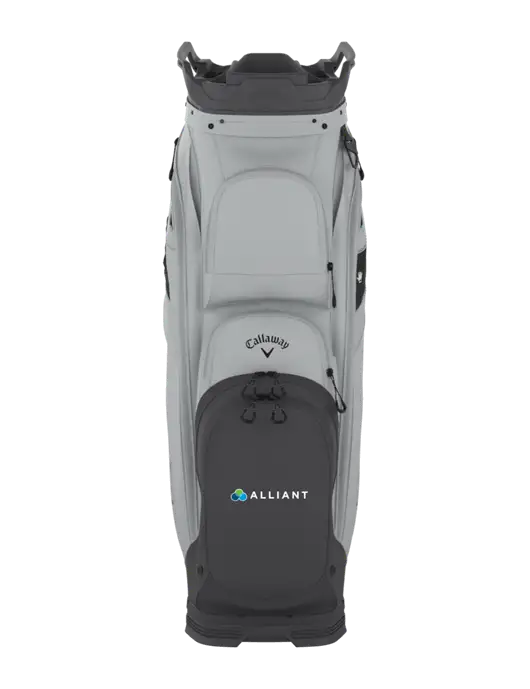 Callaway Org 14 Light Grey Golf Bag  w/Alliant Logo