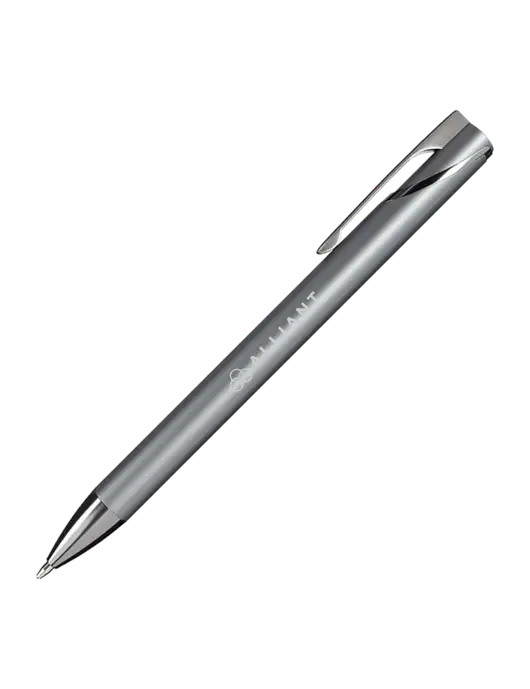 Dark Grey HyperNova Ballpoint Pen - Black Ink w/Alliant Logo
