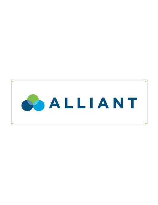 Vinyl Banner 72" x 24"  w/Alliant Logo