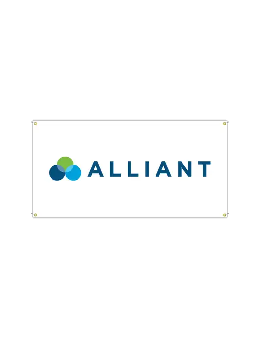 Vinyl Banner 72" x 36"  w/Alliant Logo