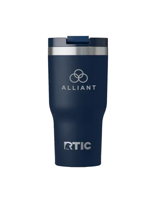 RTIC Essential 20 oz Navy Tumbler w/Alliant Logo