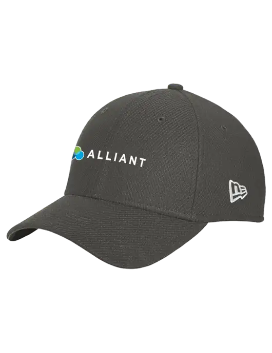 New Era Diamond Era Very Dark Grey Stretch Cap w/Alliant Logo