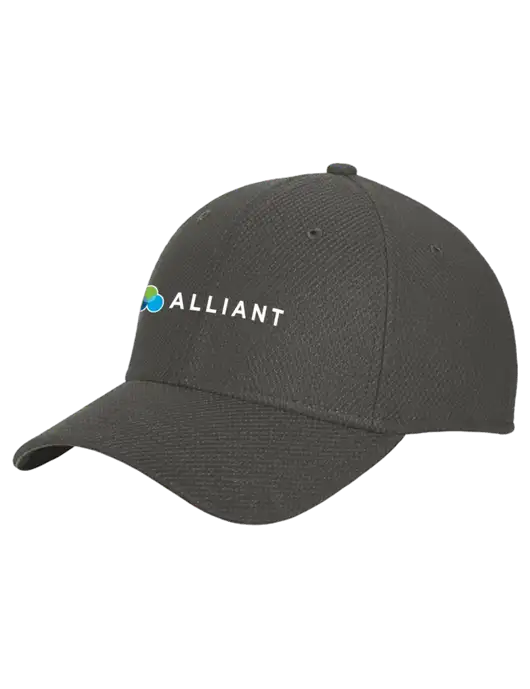 New Era Diamond Era Very Dark Grey Stretch Cap w/Alliant Logo