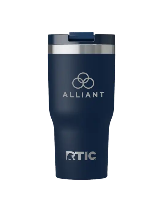 RTIC Essential 30 oz Navy Tumbler w/Alliant Logo
