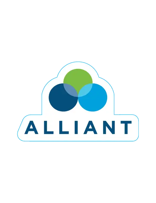 Extra Large Decal (approx 8 in wide) w/Alliant Logo