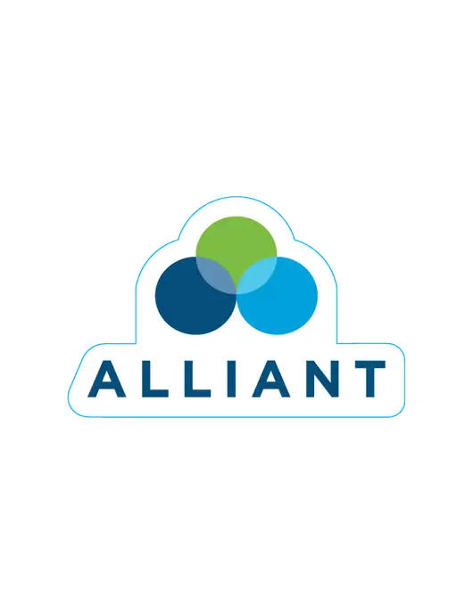 Large Decal (approx 6 in wide) w/Alliant Logo