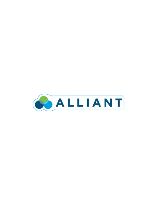 Medium Decal (approx 2.75 in wide) w/Alliant Logo