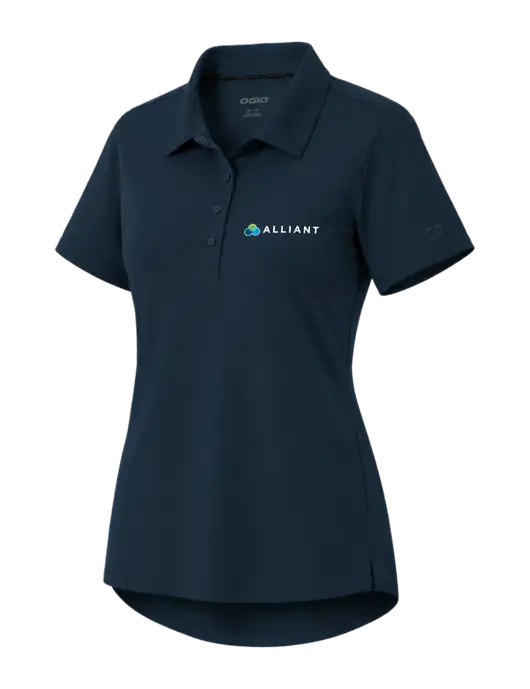 OGIO Womens Envision Dark Navy Polo w/Alliant Logo