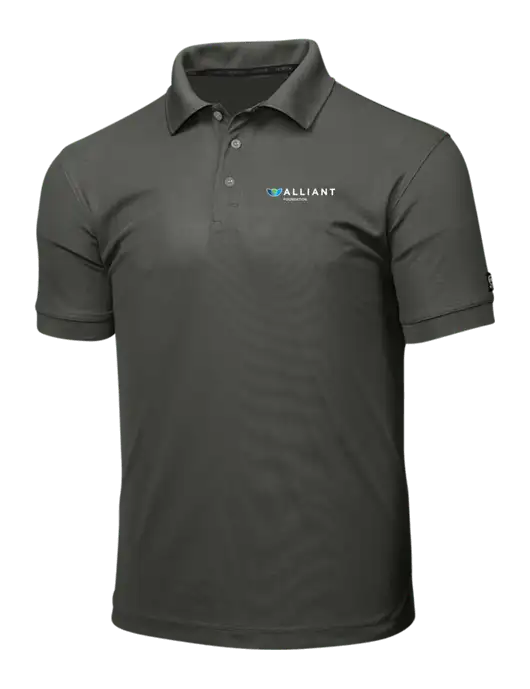 OGIO Medium Grey Caliber 2.0 Polo w/Foundation Logo
