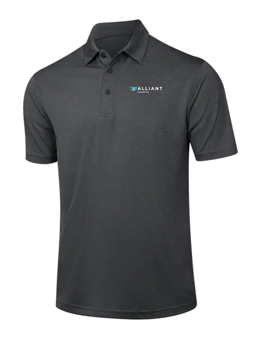 Dark Grey Heather Contender Polo w/Foundation Logo