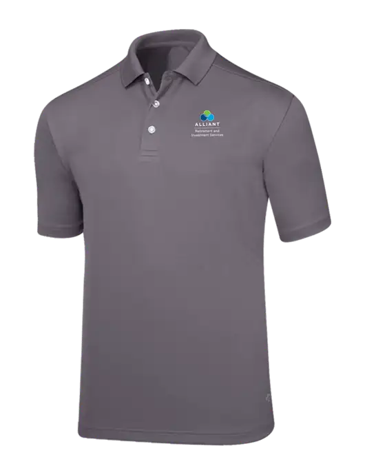 Callaway Core Medium Grey Performance Polo w/ARIS Logo